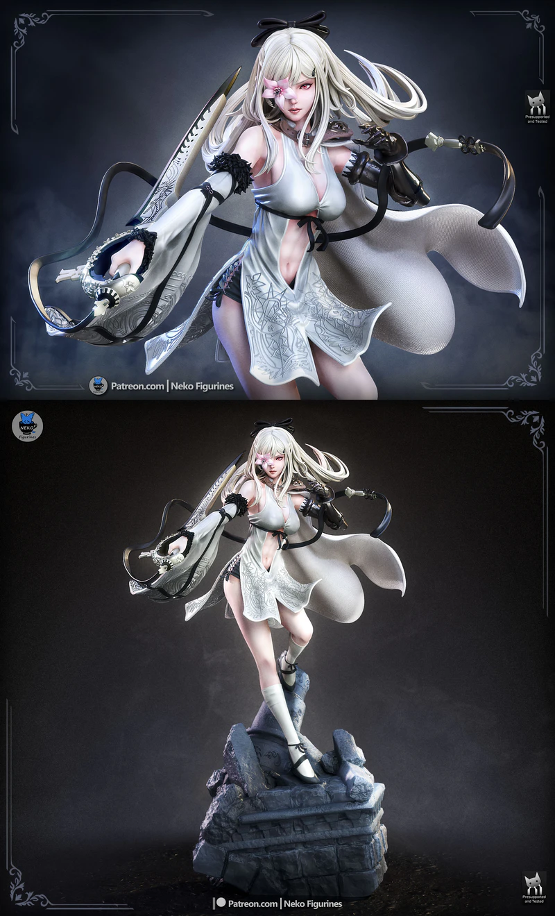 Zero – Drakengard STL model for 3D printing