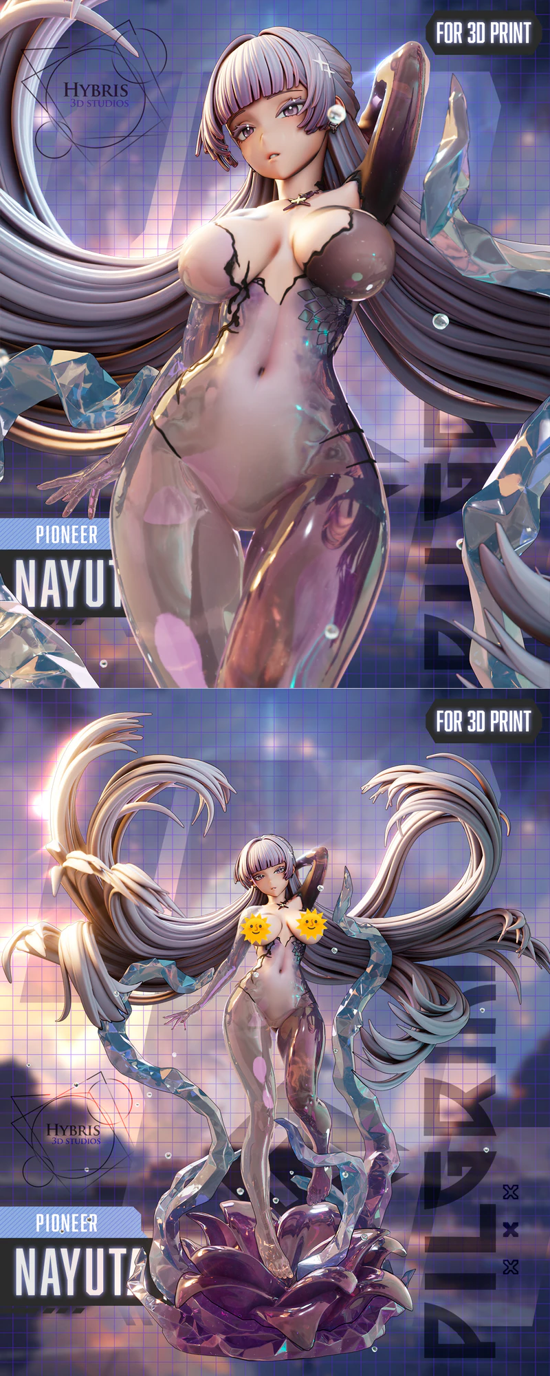 Nikke Goddess of Victory – Nayuta STL model for 3D printing
