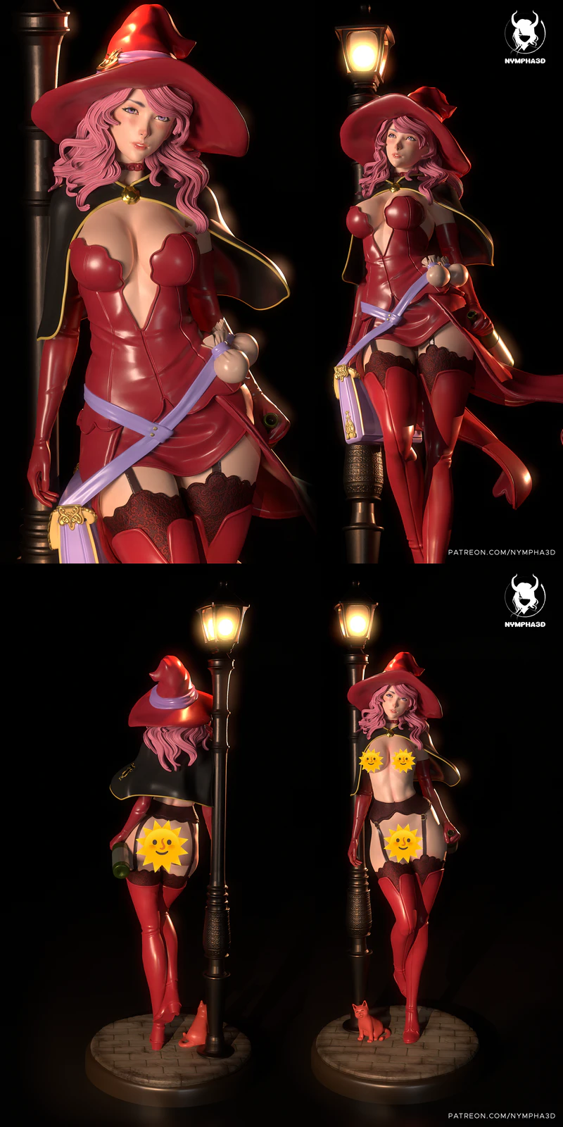 Vanessa STL model for 3D printing