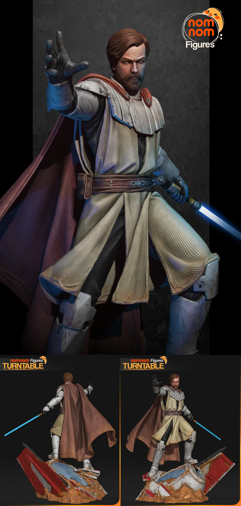 Obi-wan Kenobi – Star Wars STL model for 3D printing
