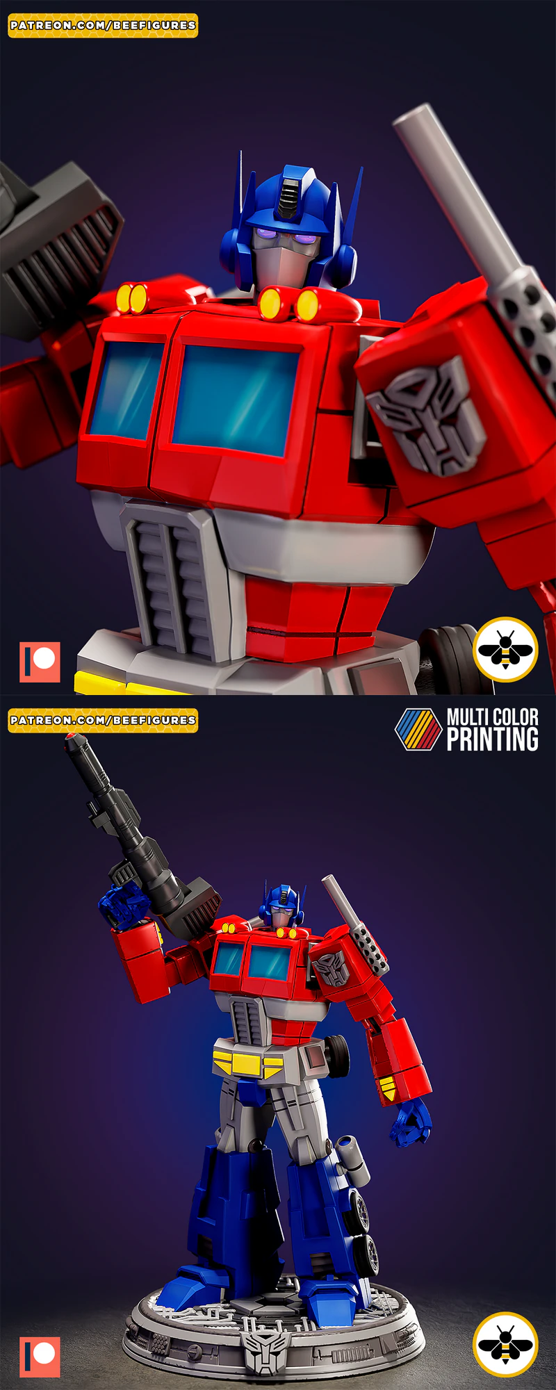 Optimus Prime Transformers STL for 3D Printing STL model for 3D printing