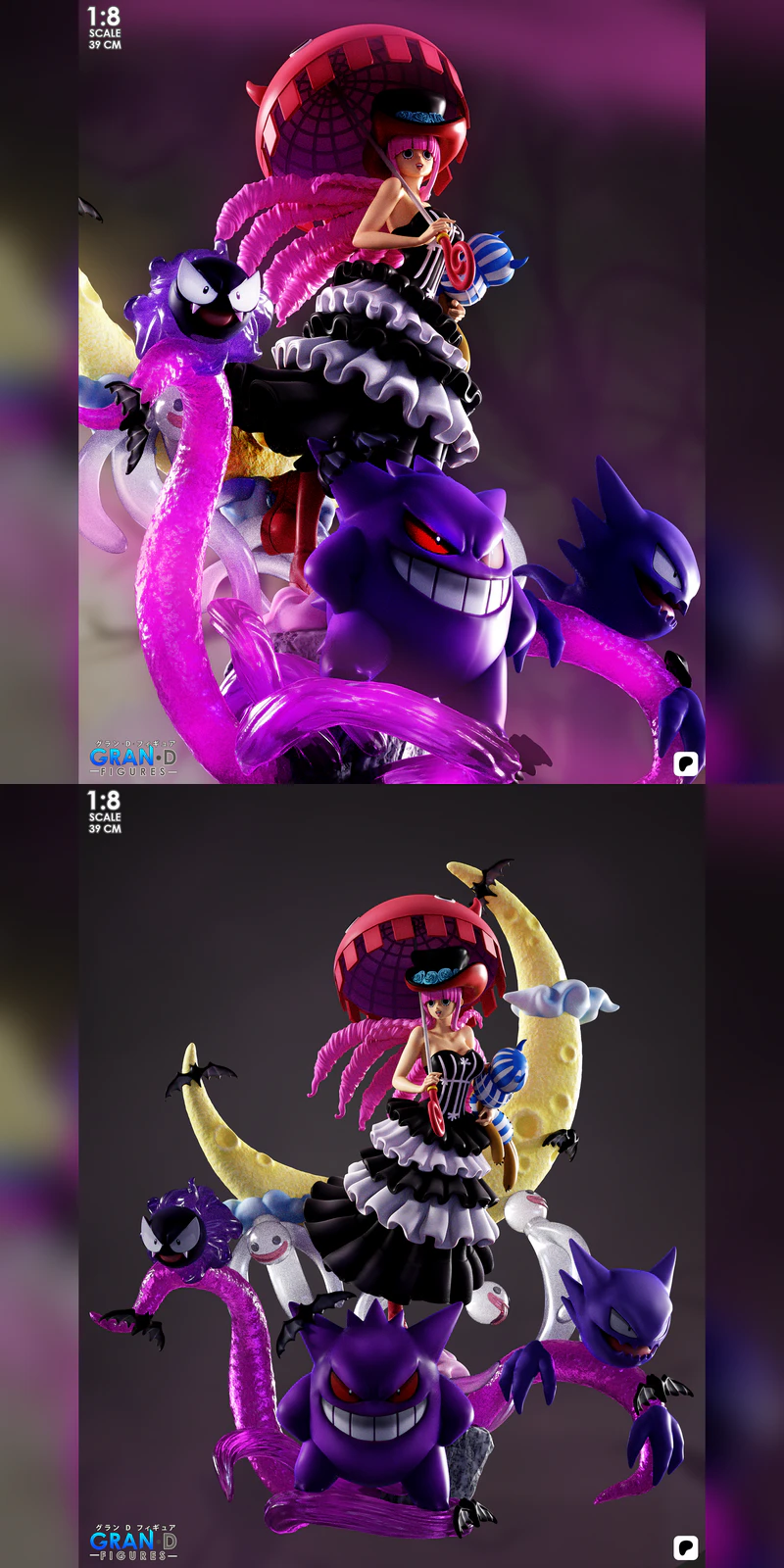 PERONA x GENGAR – ONE PIECE x POKEMON STL model for 3D printing