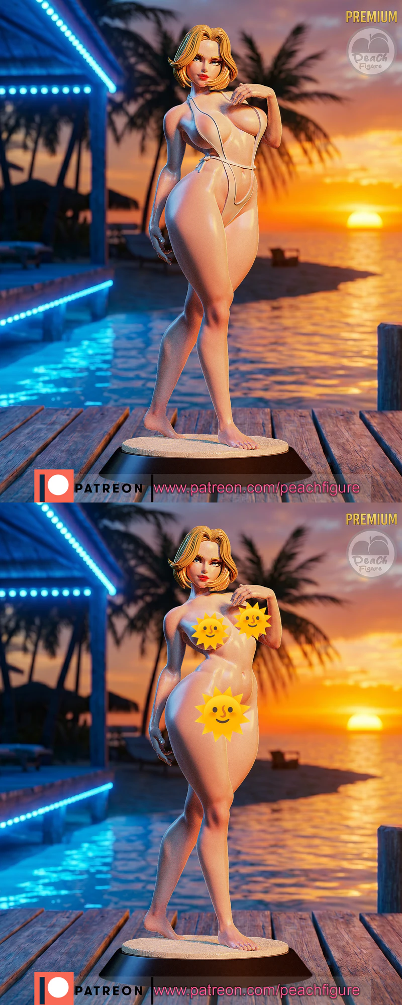 POWERGIRL STL model for 3D printing