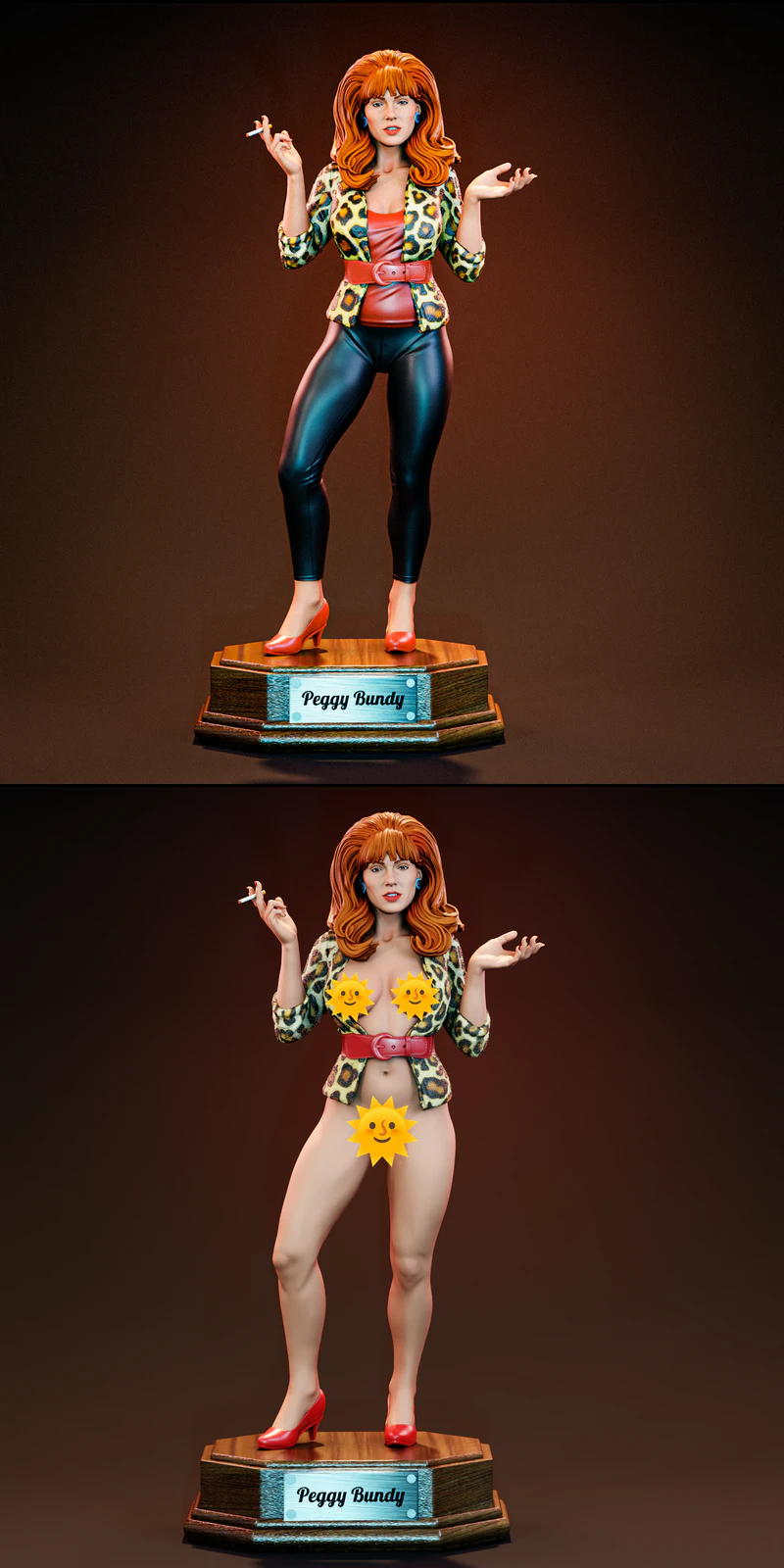 Peggy Bundy Women STL model for 3D printing
