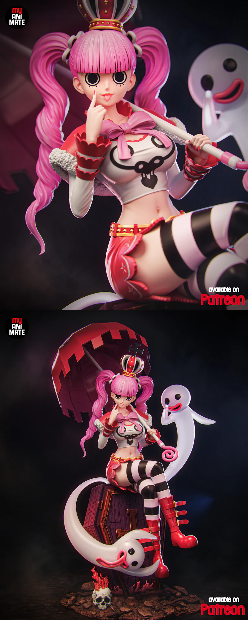 Perona – One Piece STL model for 3D printing