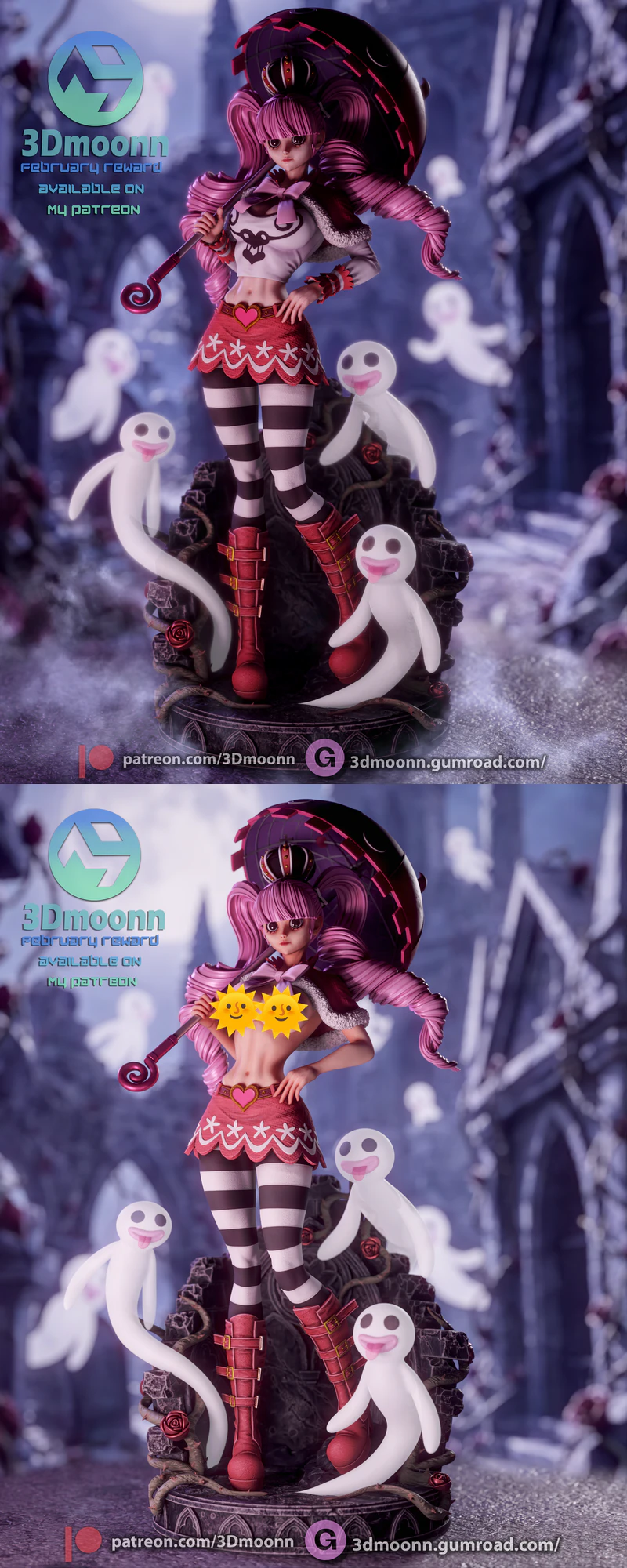 Perona – One Piece STL File for 3D Printing STL model for 3D printing