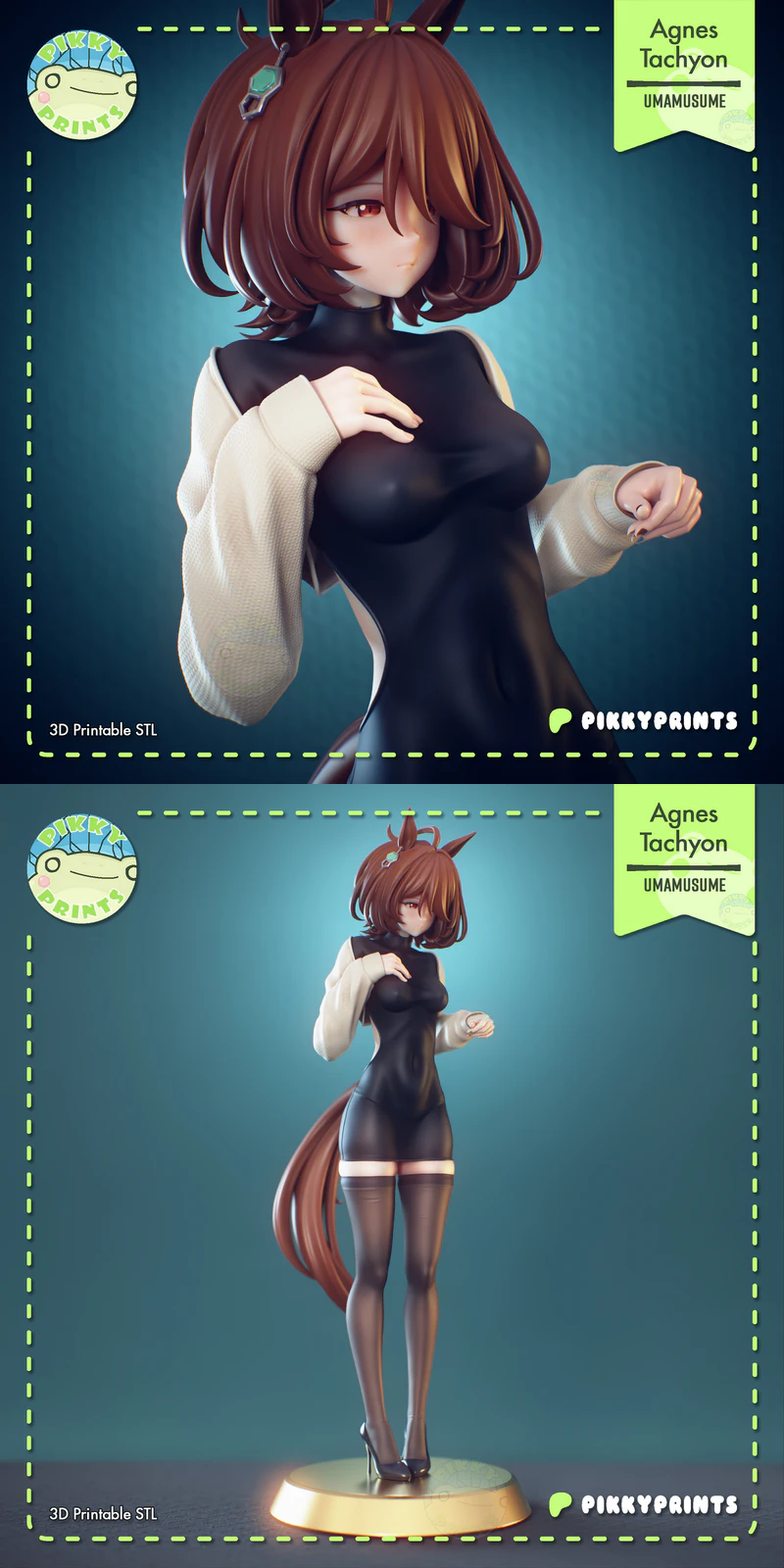 Agnes Tachyon STL model for 3D printing