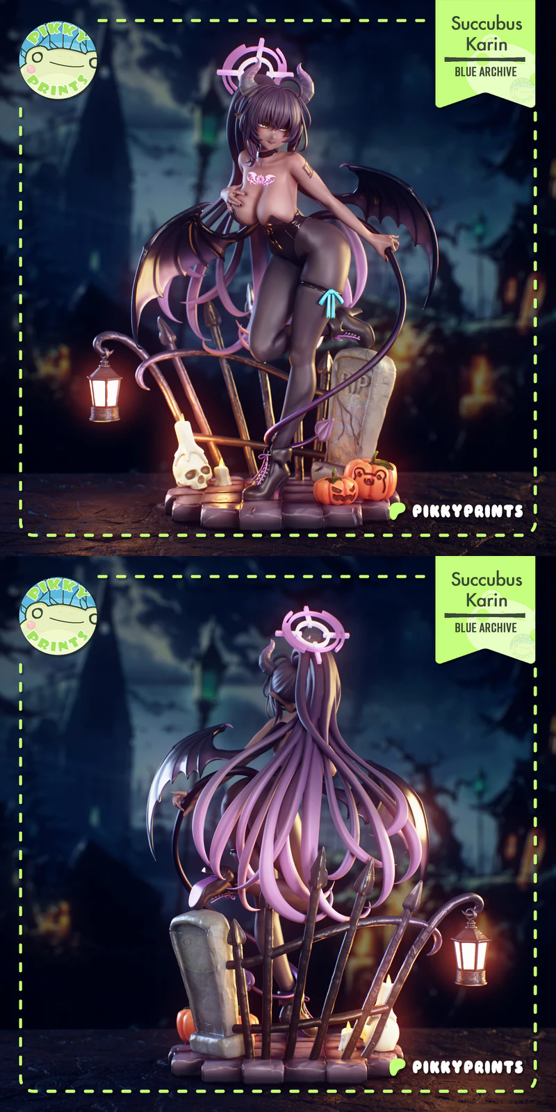 Blue Archive – Kakudate Karin STL Model for 3D Printing STL model for 3D printing