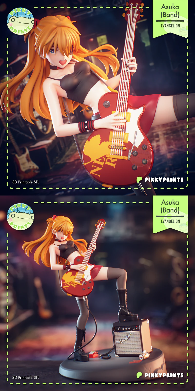 Asuka Band – Evangelion STL model for 3D printing