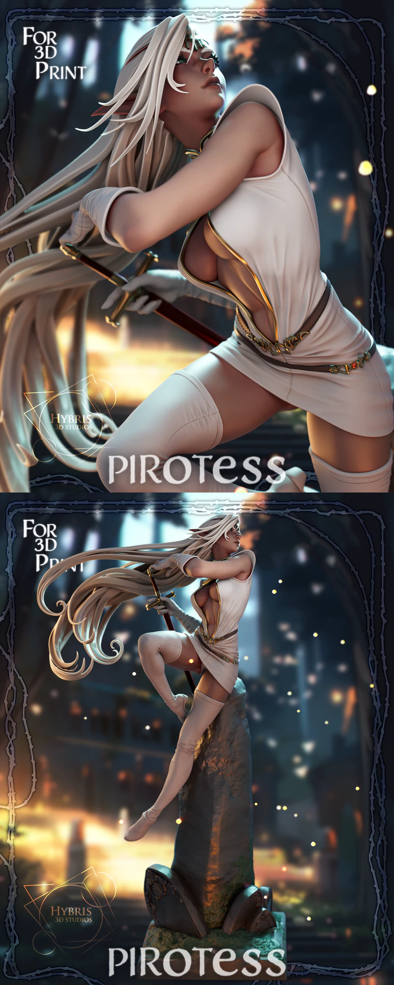 Pirotess – Record of The Lodoss War STL File STL model for 3D printing