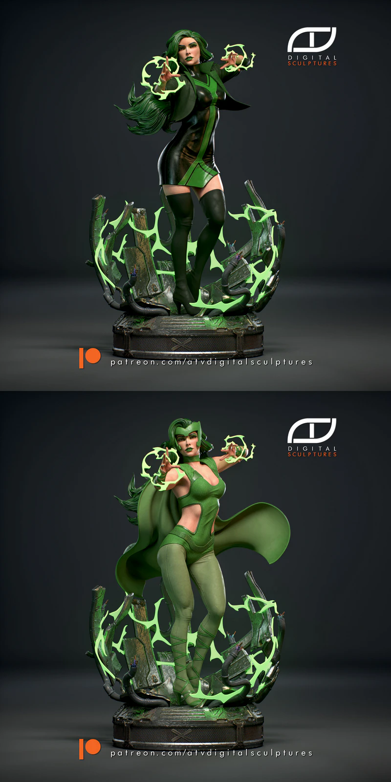 Polaris – 3D Printable STL Figure for Resin Printer STL model for 3D printing