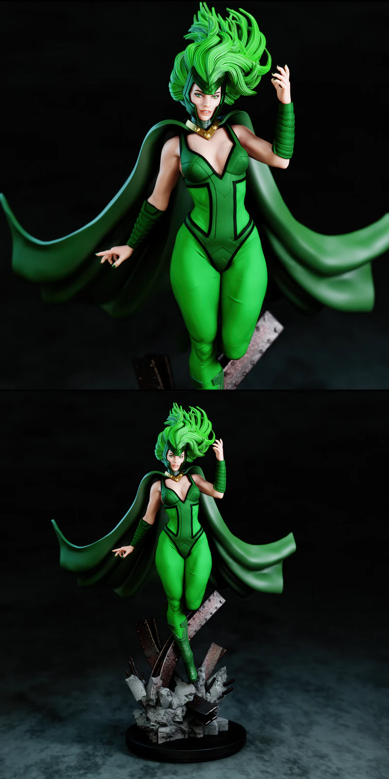 Polaris STL File for 3D Printing – Sci-Fi Figure STL model for 3D printing