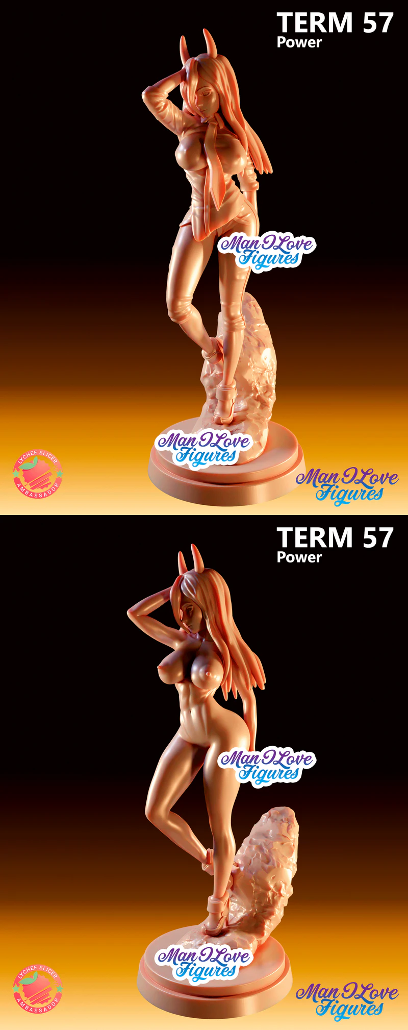 Power Girl STL model for 3D printing