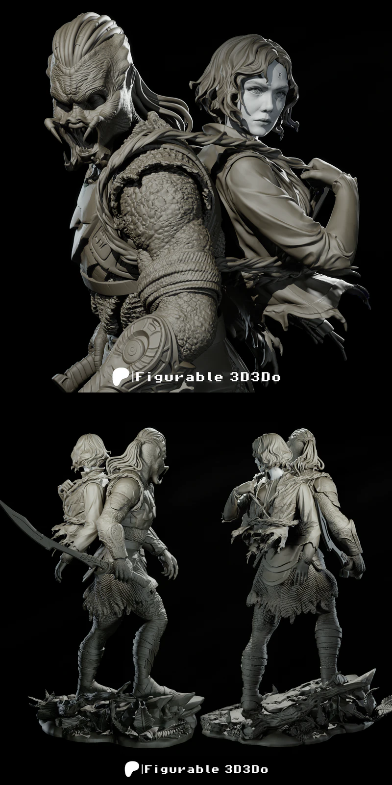 Predator Badlands STL File for 3D Printer STL model for 3D printing