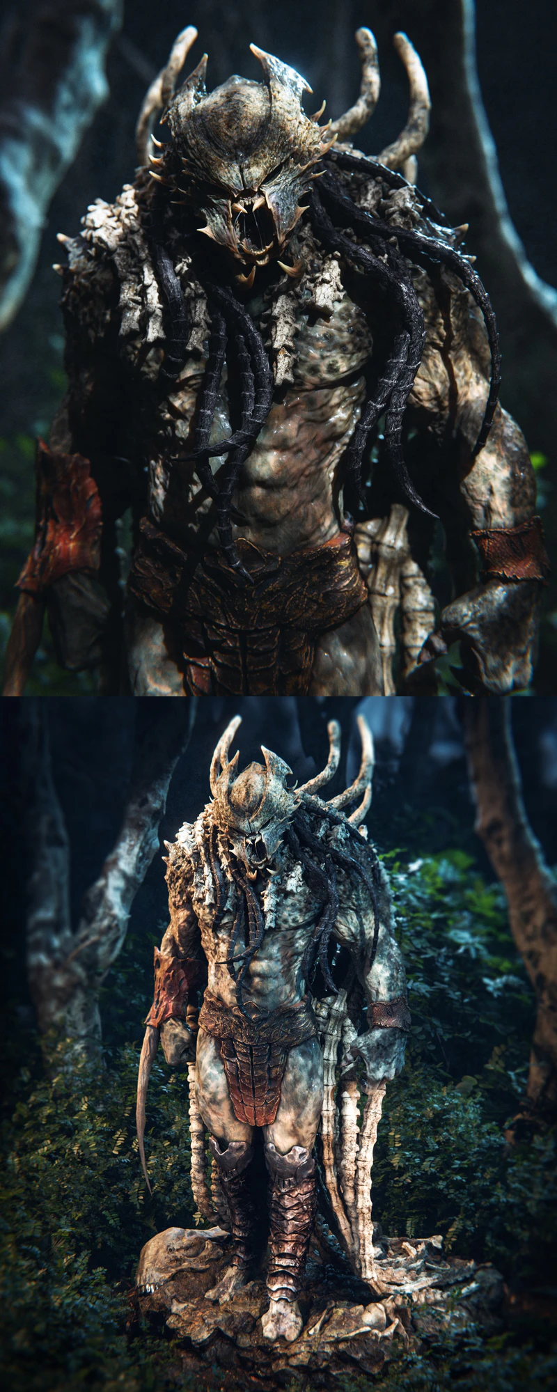 Predator King STL 3D Printable Model STL model for 3D printing