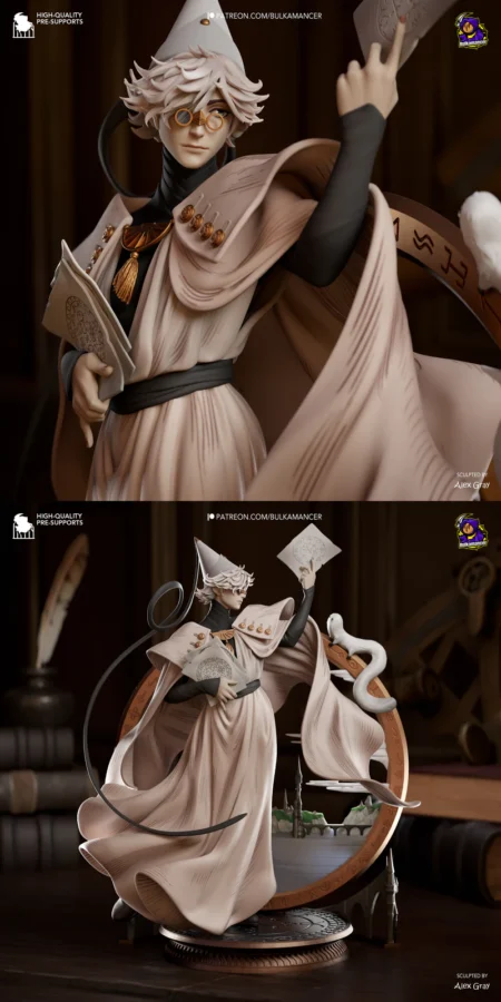 Qifrey – Witch Hat Atelier STL model for 3D printing