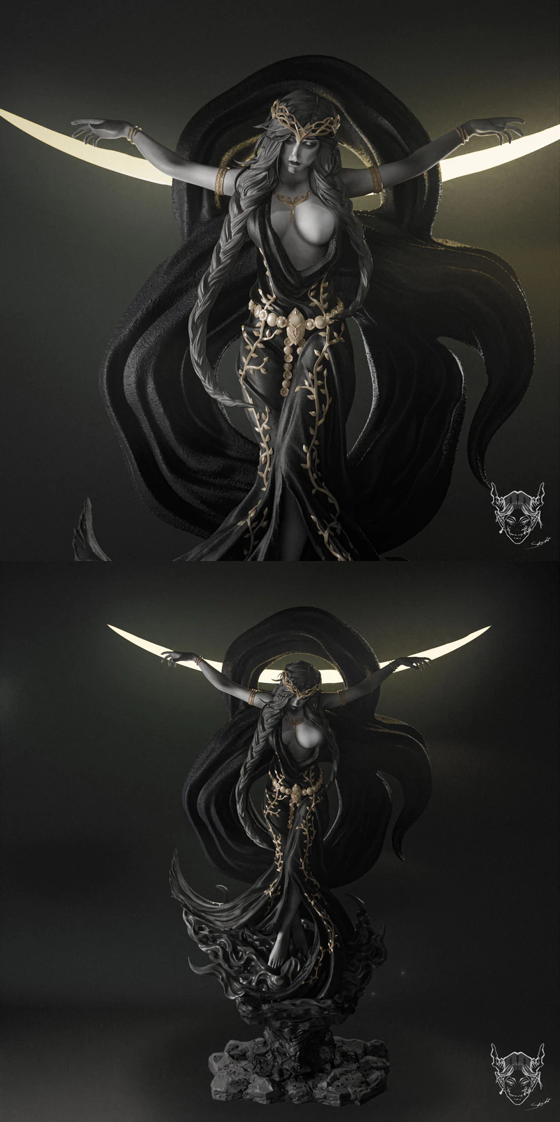 Queen Marika – Elder Ring STL model for 3D printing