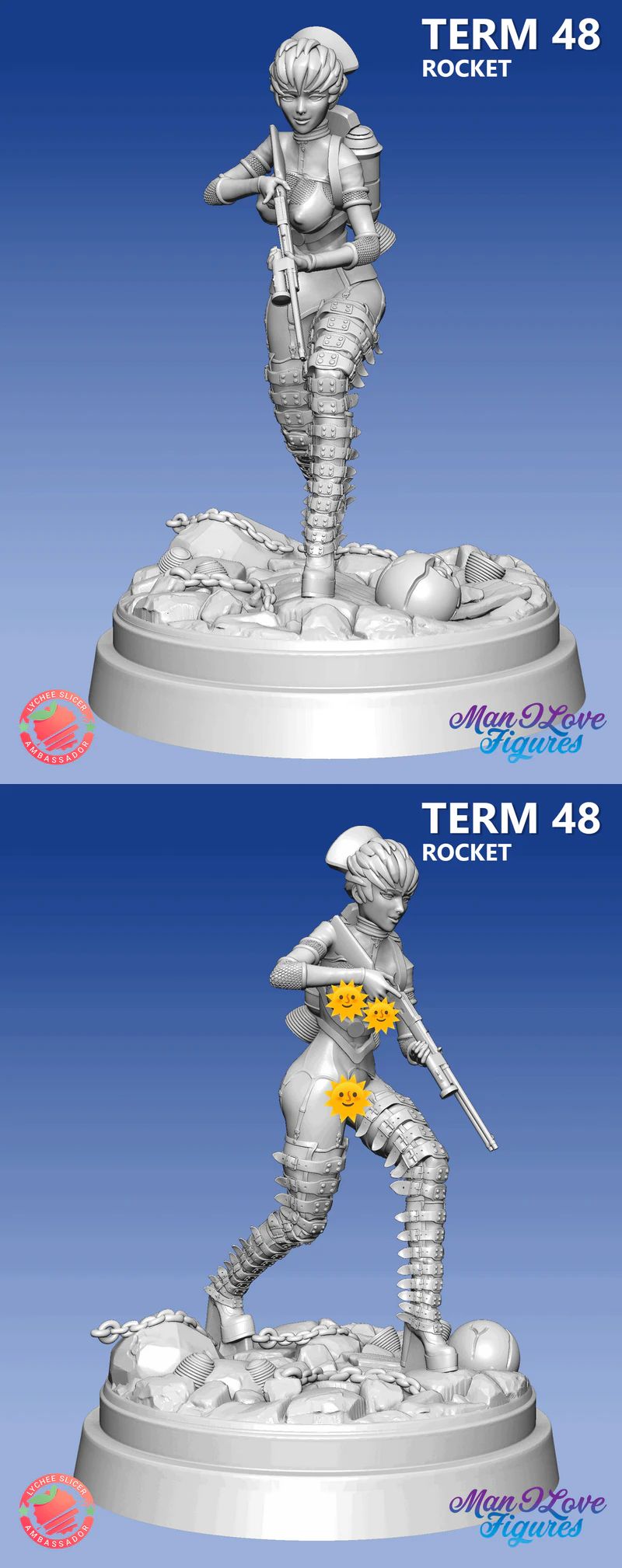ROCKET – SUCKER PUNCH 3D Printable STL Model for 3D Printer STL model for 3D printing