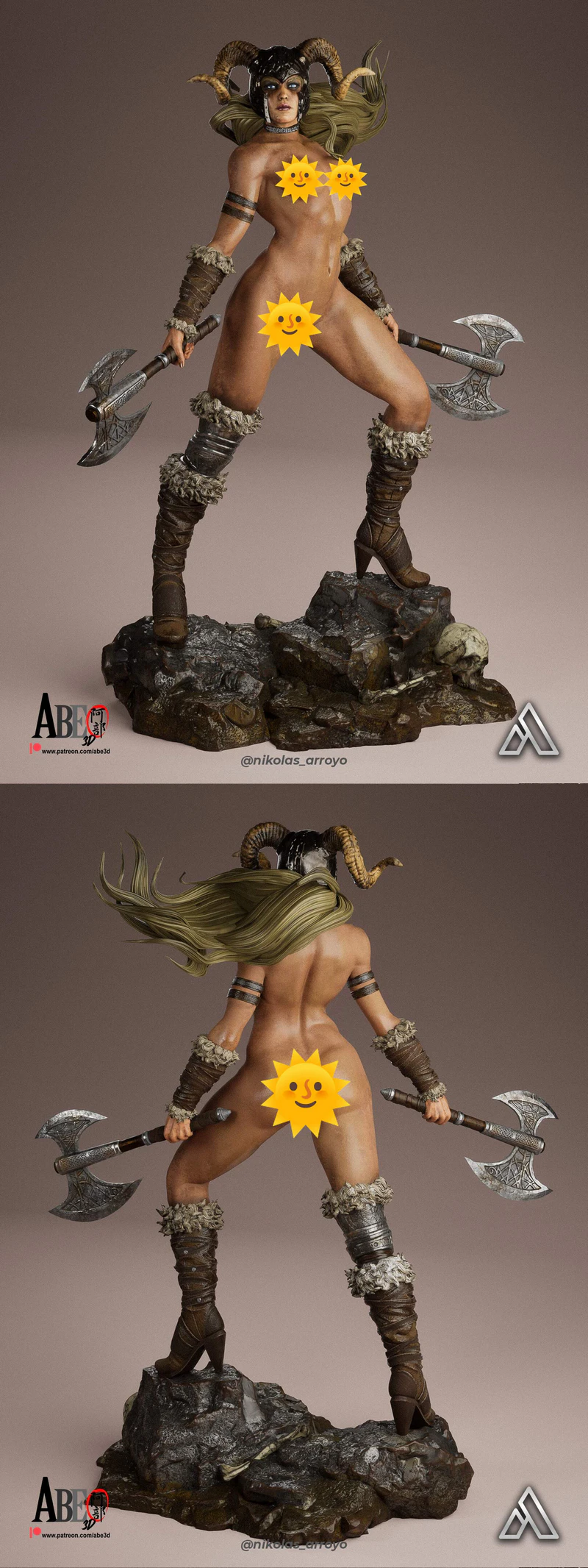 Ragna Stormborn Extra STL model for 3D printing