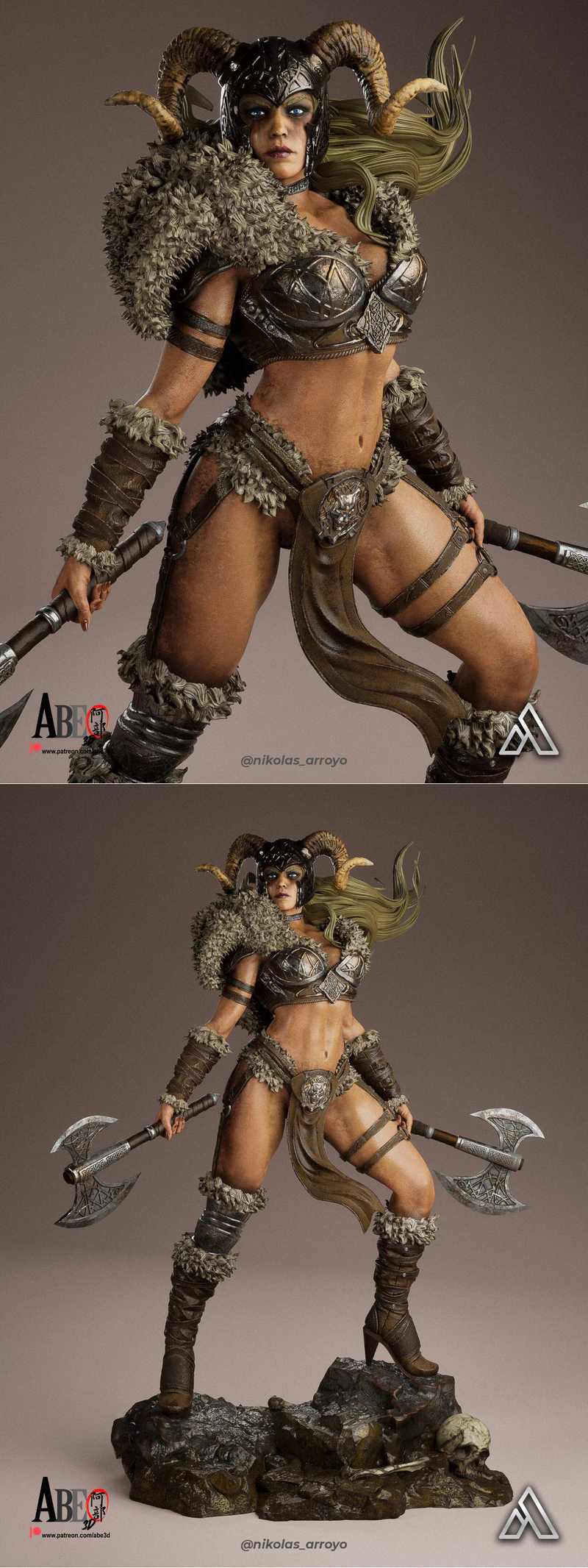 Ragna Stormborn Fantasy Series STL model for 3D printing