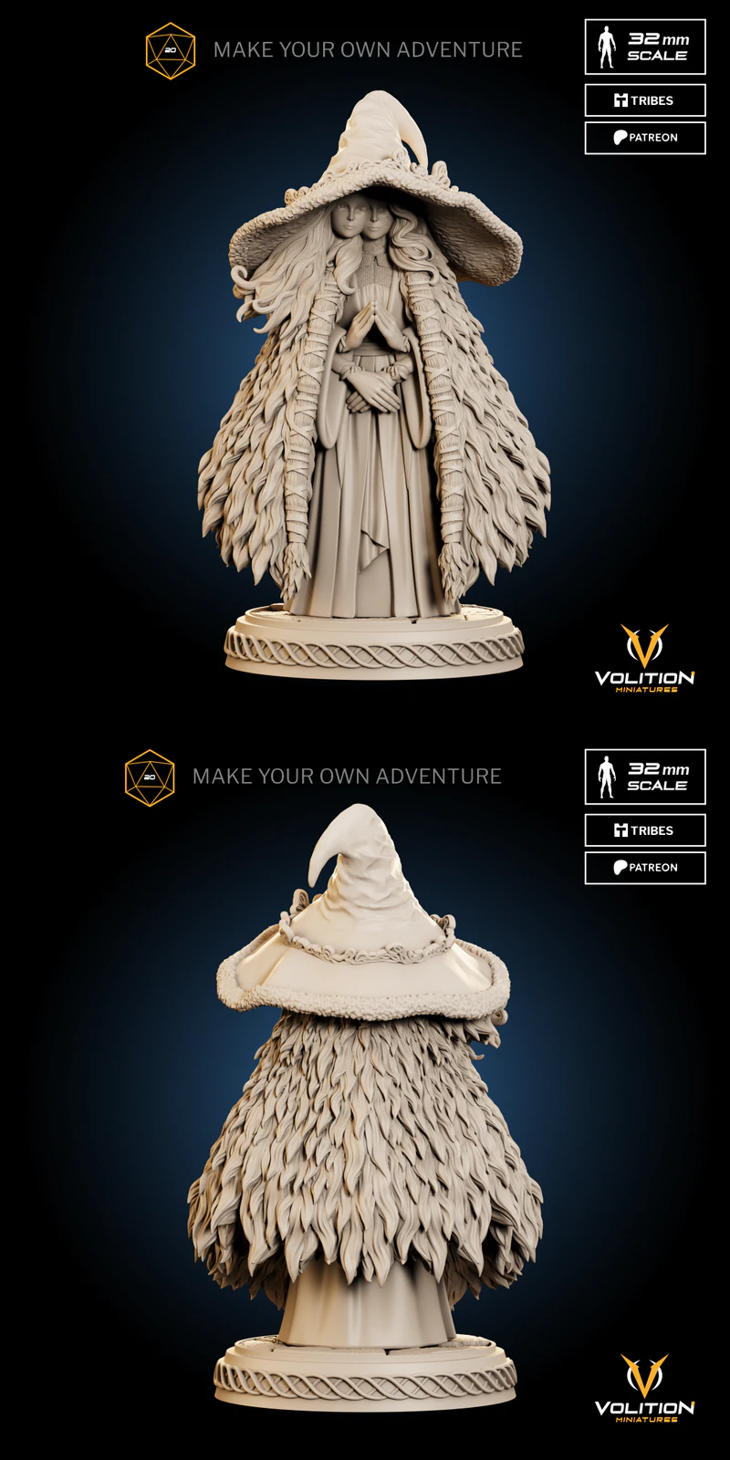 Ranni – For Board Game – Elden Ring STL model for 3D printing