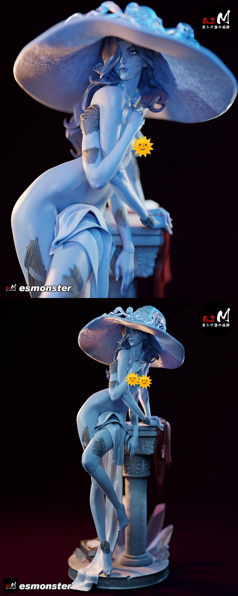Ranni the Witch STL 3D Printable Miniature STL model for 3D printing