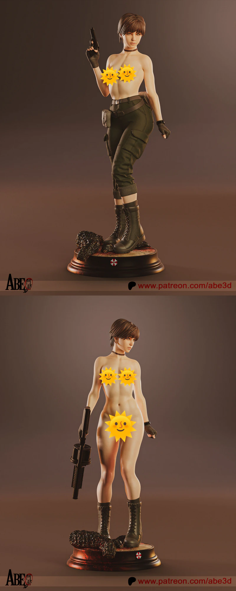 Rebecca Chambers Extra STL Figure Model STL model for 3D printing