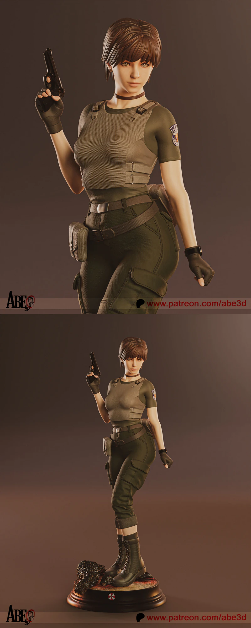 Rebecca Chambers STL Figure for 3D Printing STL model for 3D printing
