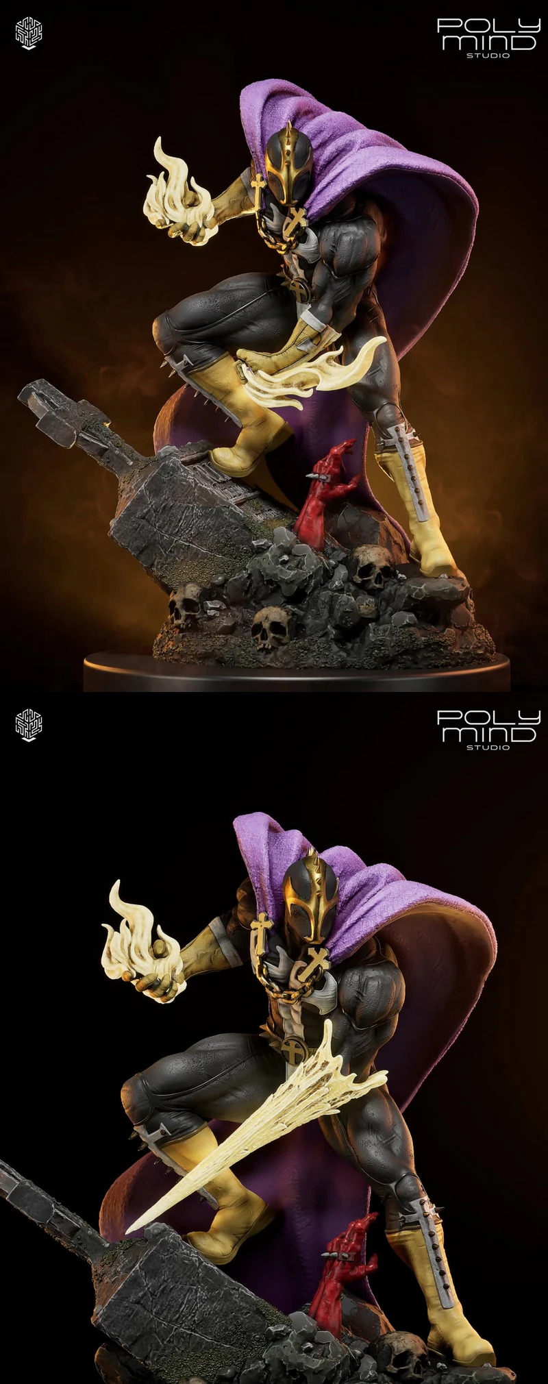 Redeemer 3D Printable Miniature STL File STL model for 3D printing