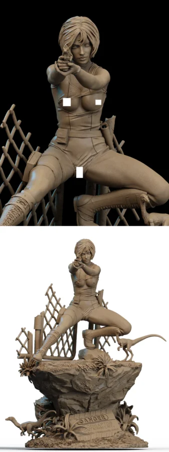 Regina Extra STL model for 3D printing