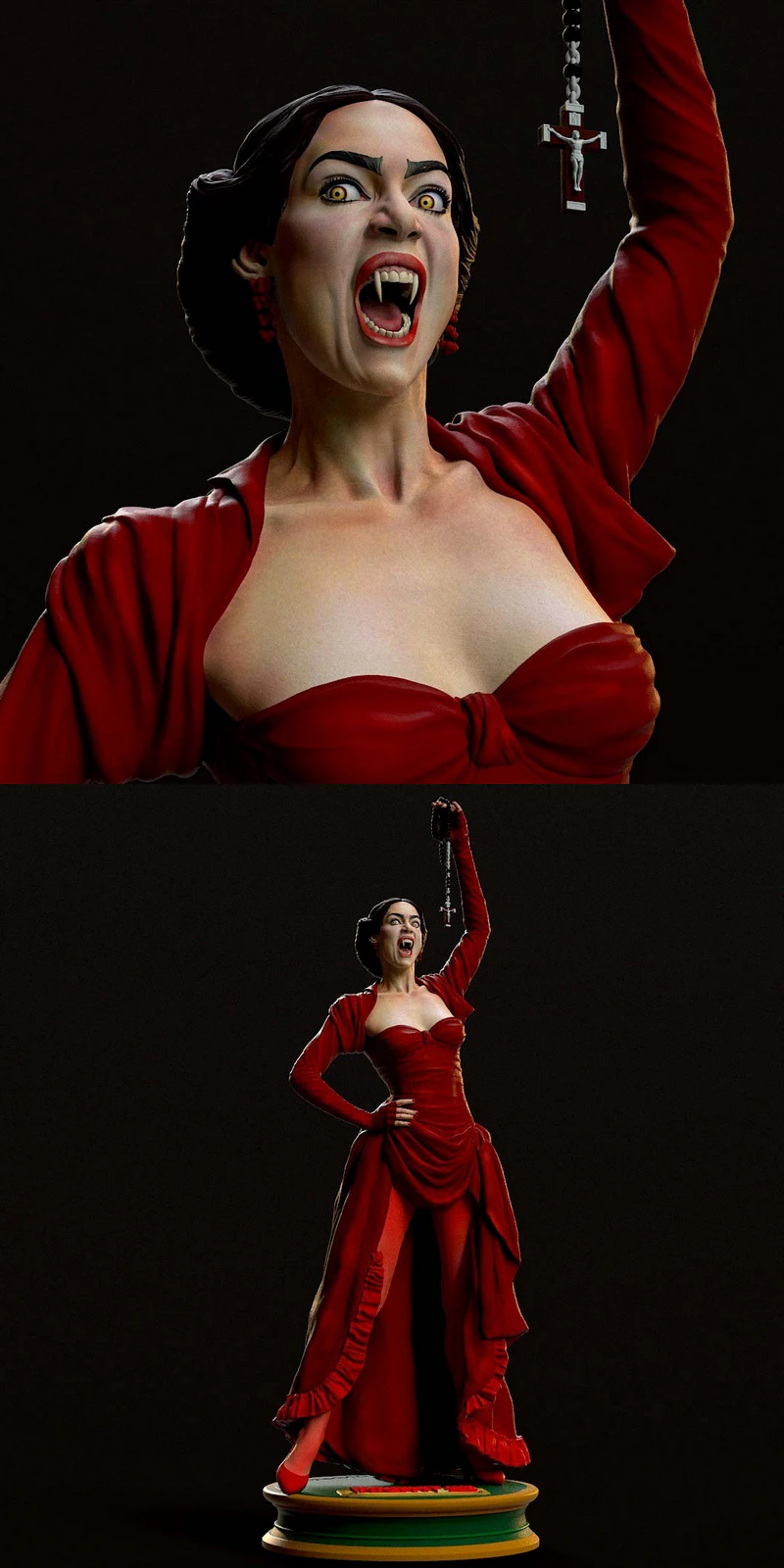 Regine Dandridge – Fright Night 2 STL model for 3D printing