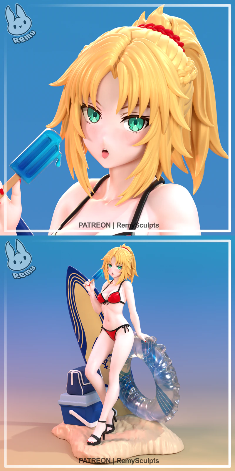 Mordred STL model for 3D printing