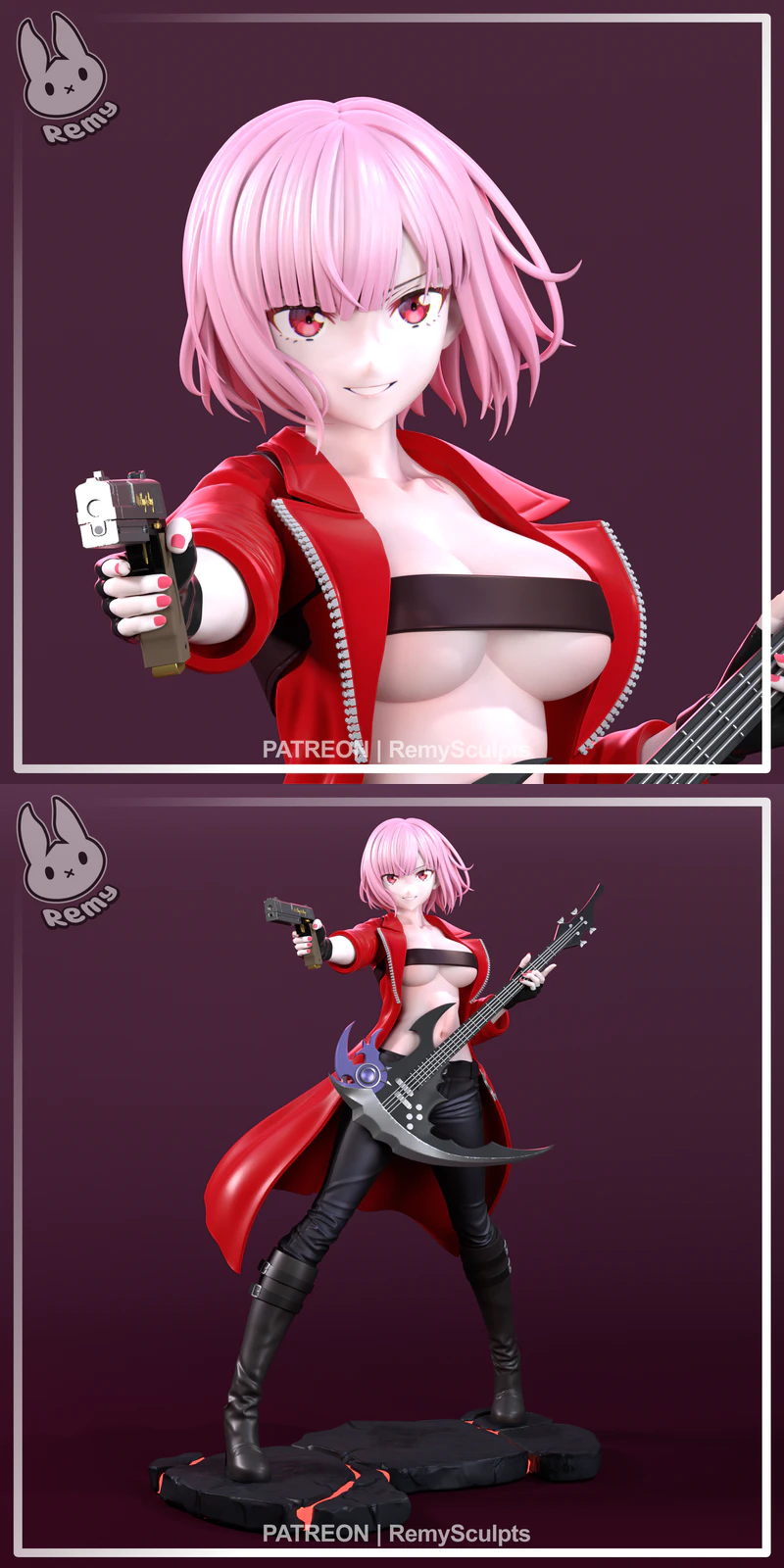 Mori Calliope STL model for 3D printing