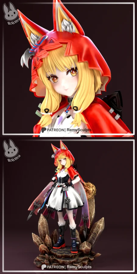 Rossi – Arknights STL model for 3D printing