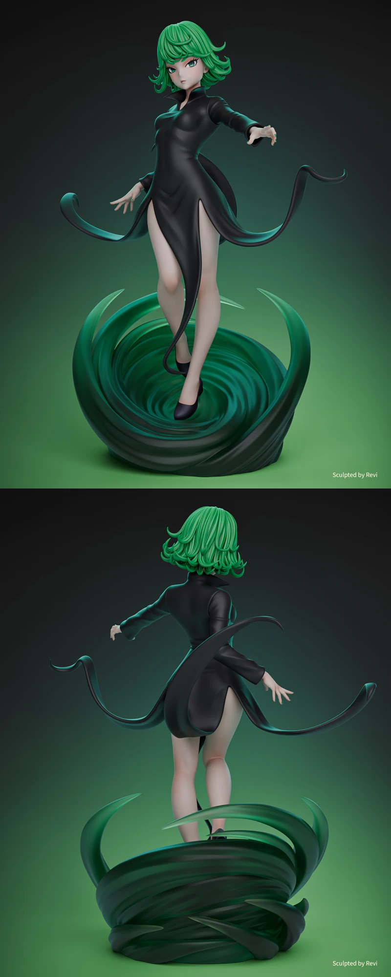 Tatsumaki STL model for 3D printing