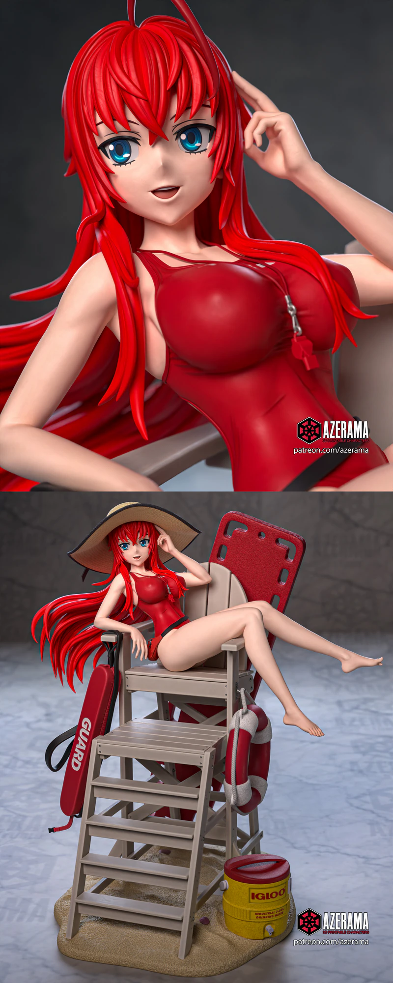 Rias Lifeguard STL File for 3D Printing STL model for 3D printing