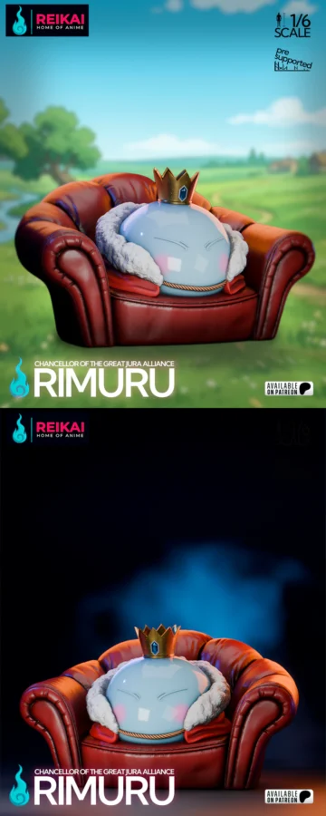 Rimuru Tempest, Chancellor of the Great Jura Alliance STL model for 3D printing