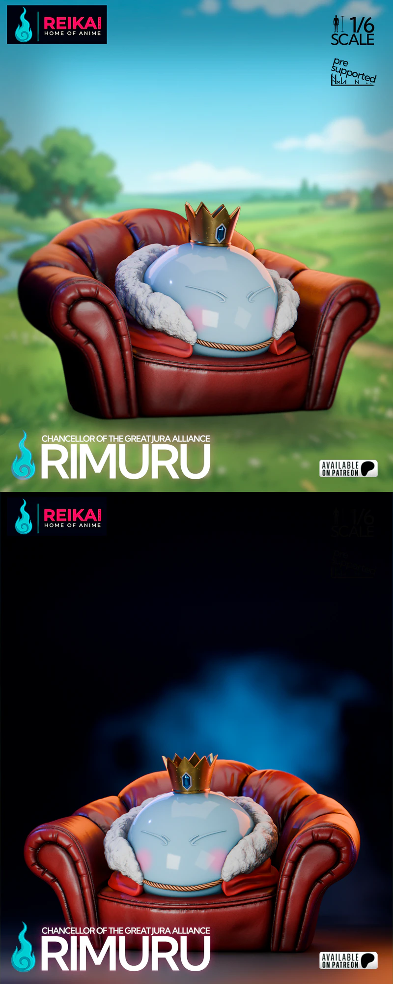 Rimuru Tempest, Chancellor of the Great Jura Alliance STL model for 3D printing