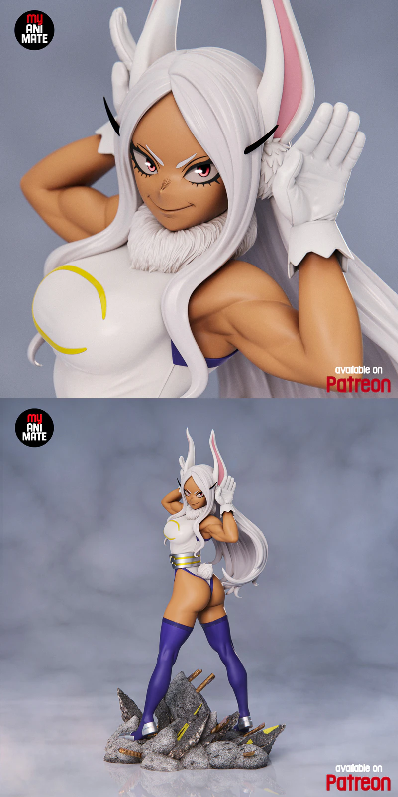 Rumi Usagiyama (Mirko) STL Figure for 3D Printing STL model for 3D printing