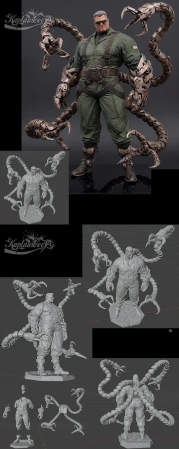 SINISTER SIX – OTTO STL model for 3D printing