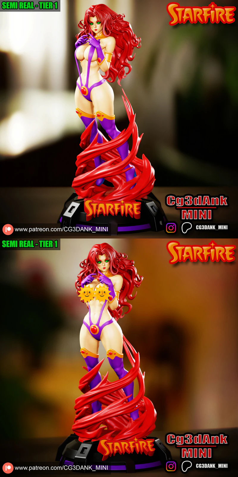 StarFire 3D Printable for FDM Printer STL model for 3D printing