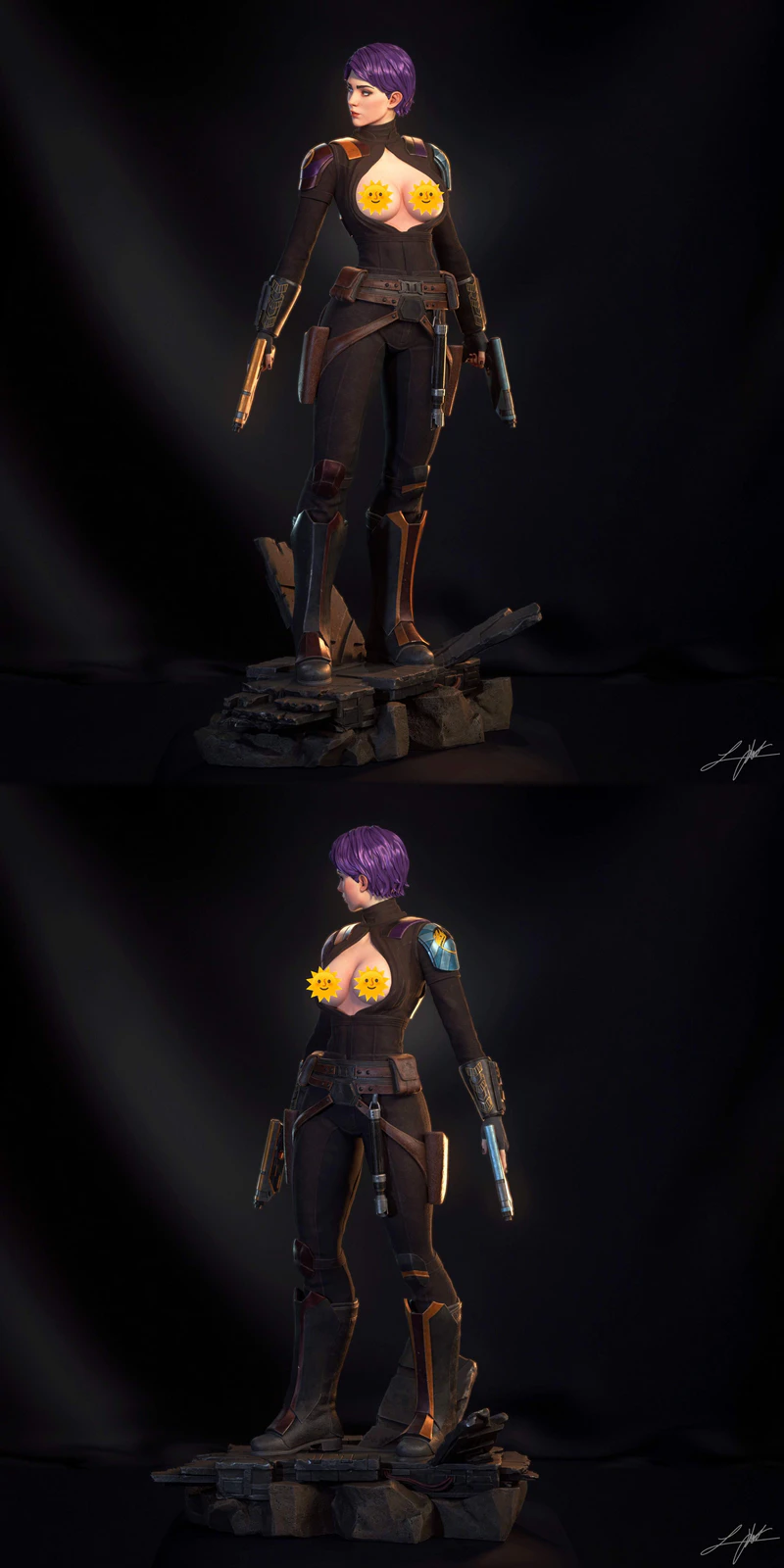 Sabine Wren Extra STL model for 3D printing