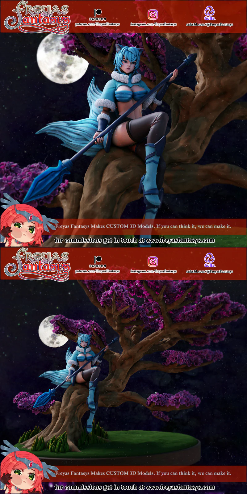 Sakura Tree OC 3D Printable STL Model STL model for 3D printing