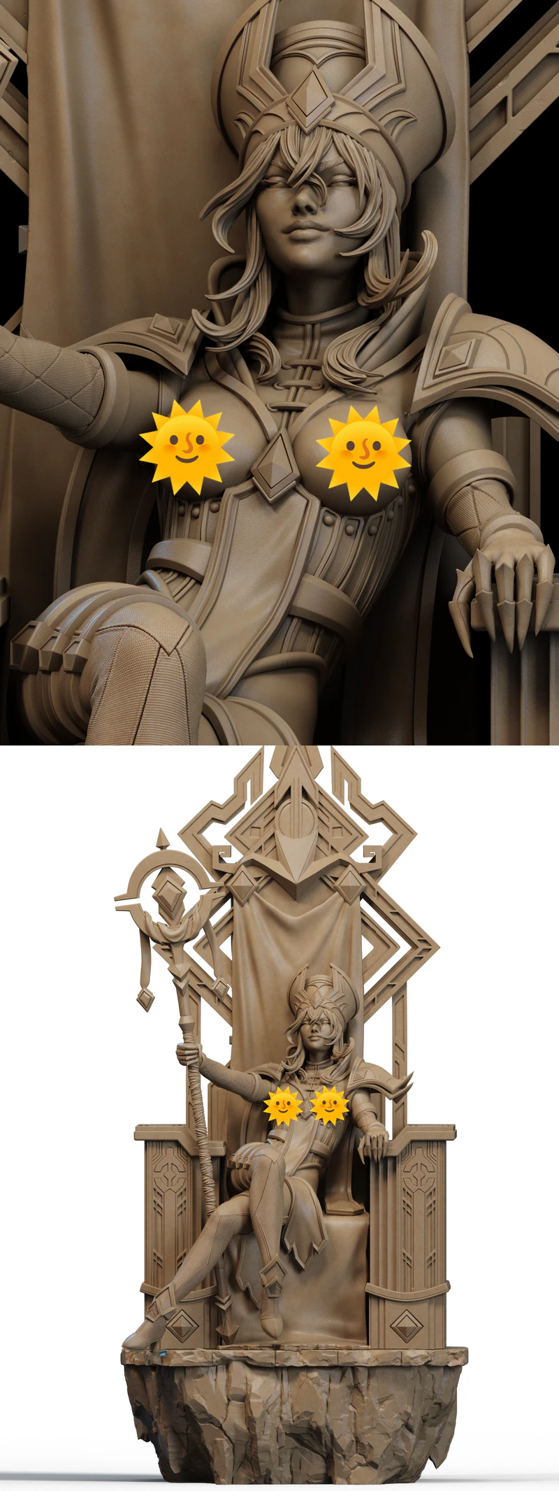 Sally Whitemane Extra 3D Printable Miniature STL File STL model for 3D printing