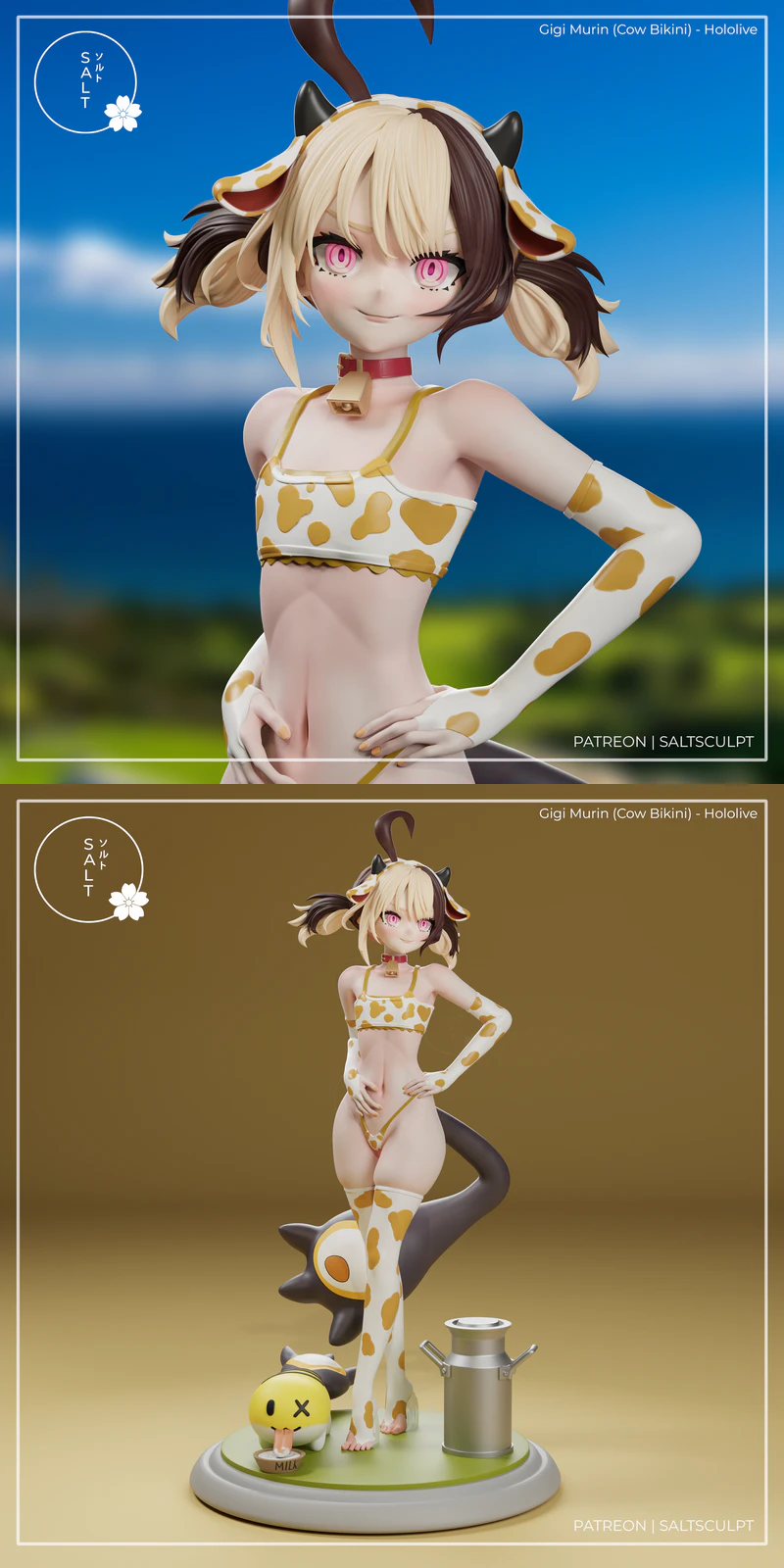 Gigi Murin – Cowkini STL model for 3D printing
