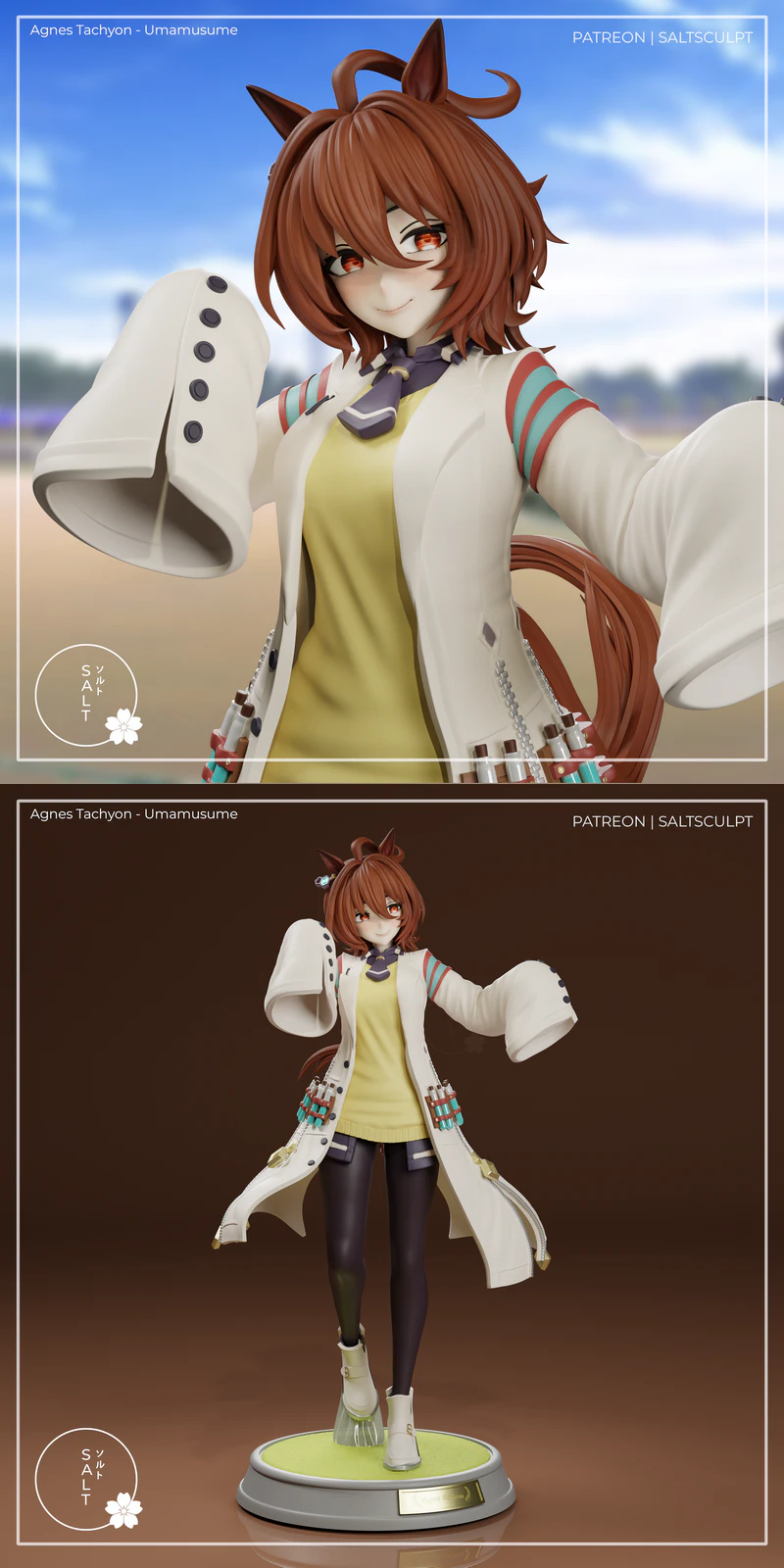 Agnes Tachyon – Umamusume STL model for 3D printing