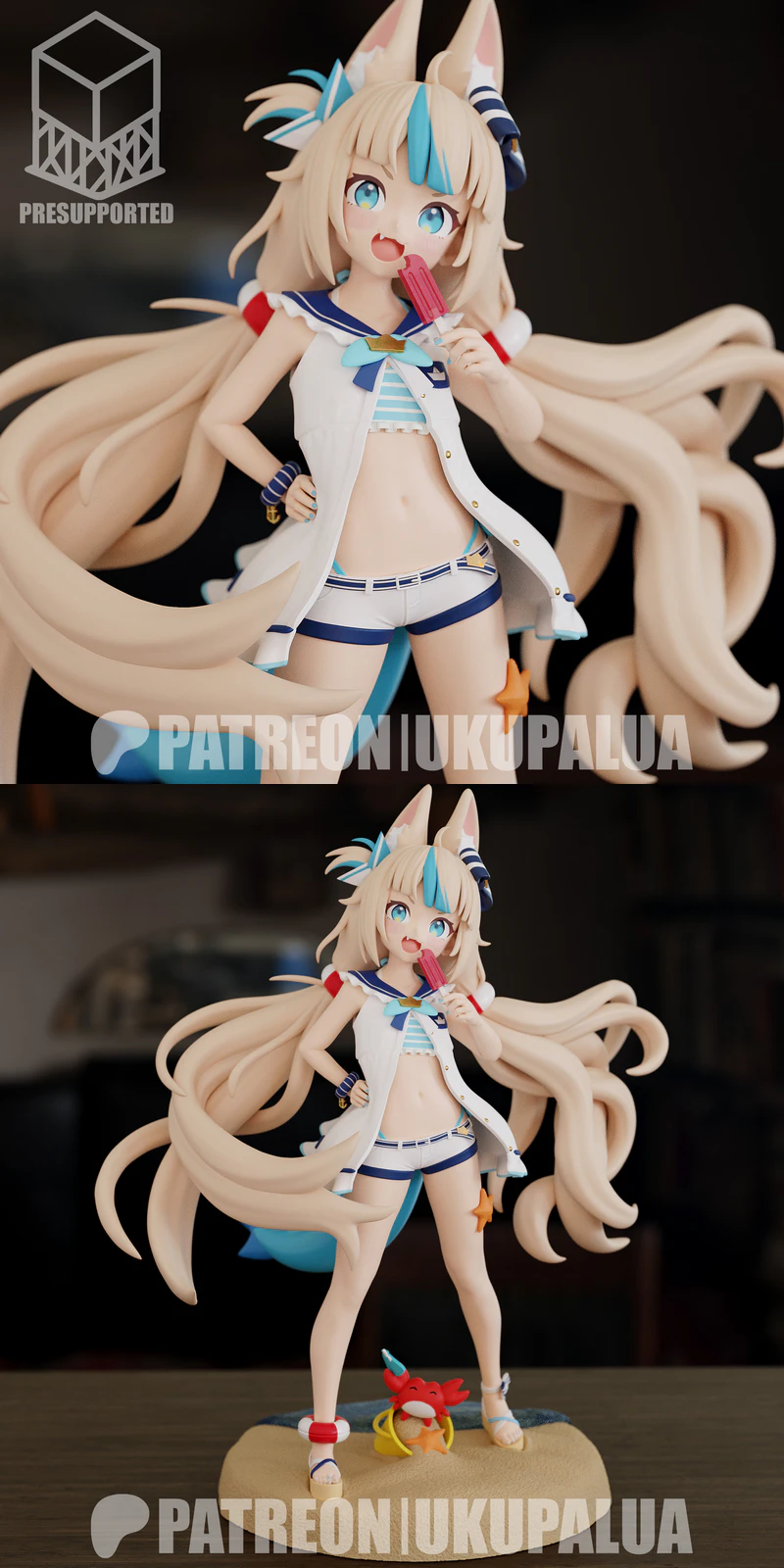Samekosaba STL File for 3D Printing Miniature STL model for 3D printing