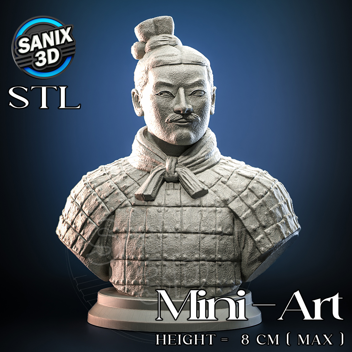 Terracotta Army – (Qin dynasty artisans) STL model for 3D printing