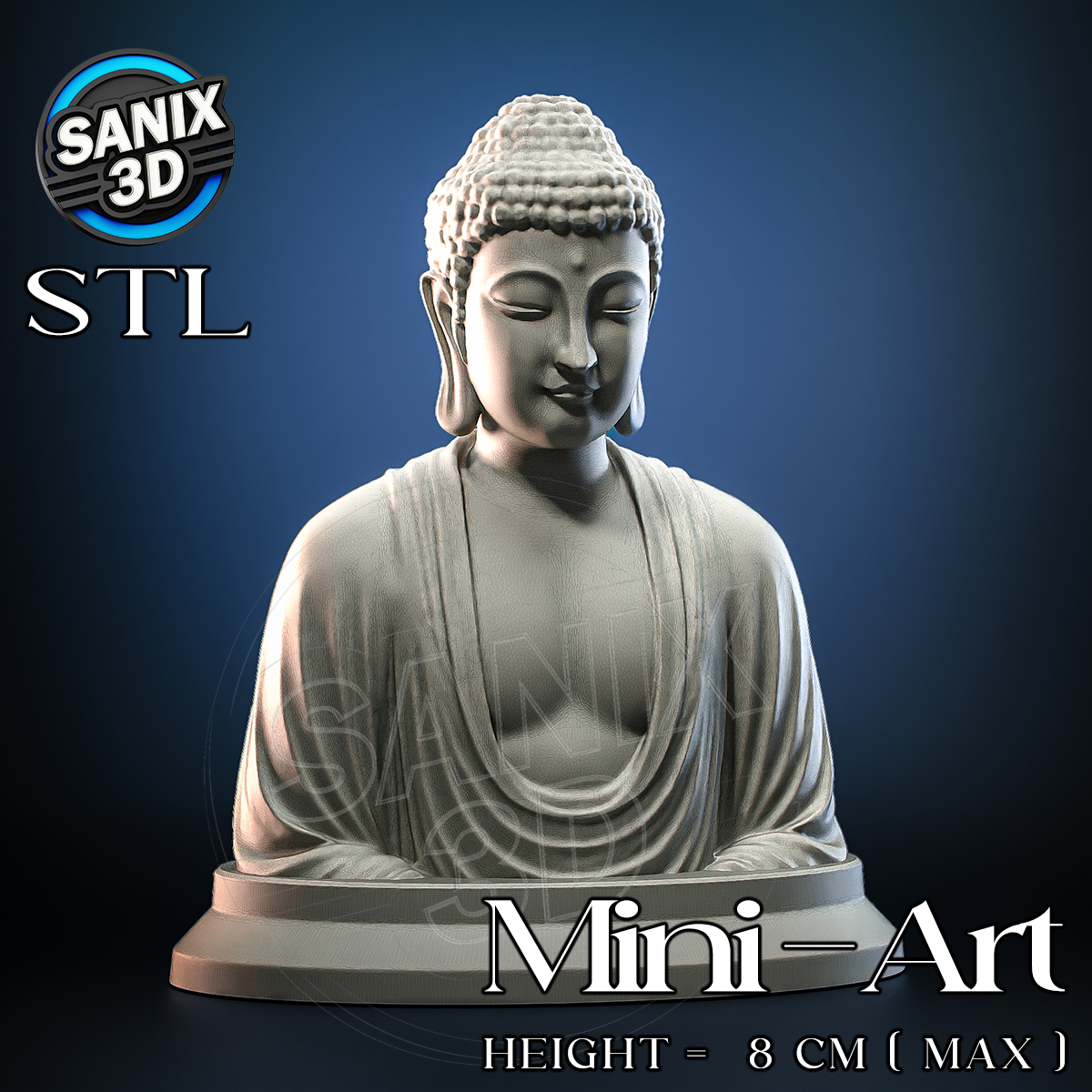 The Great Buddha of Kamakura – Kōtoku-in STL model for 3D printing