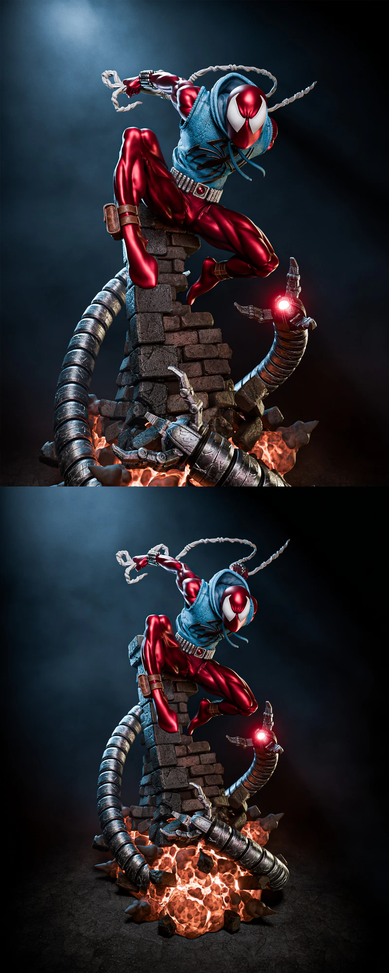 Scarlet Spider 3D Printable STL File STL model for 3D printing